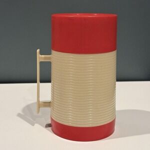 Vintage‎ ALADDIN HY-LO Vacuum Bottle Thermos Wide Mouth 16 ounces 1 Pint USA T34